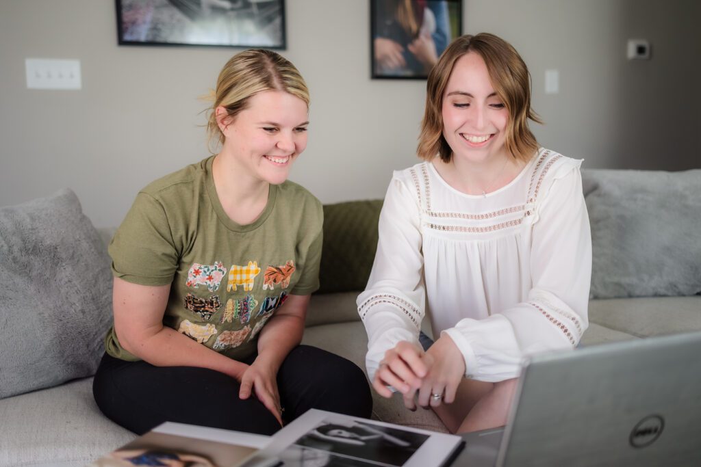 reveal party for knoxville boudoir session